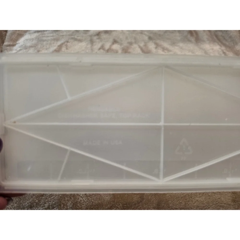 Kraft Velveeta Cheese Storage Container Reusable Plastic Keeper with Lid USA